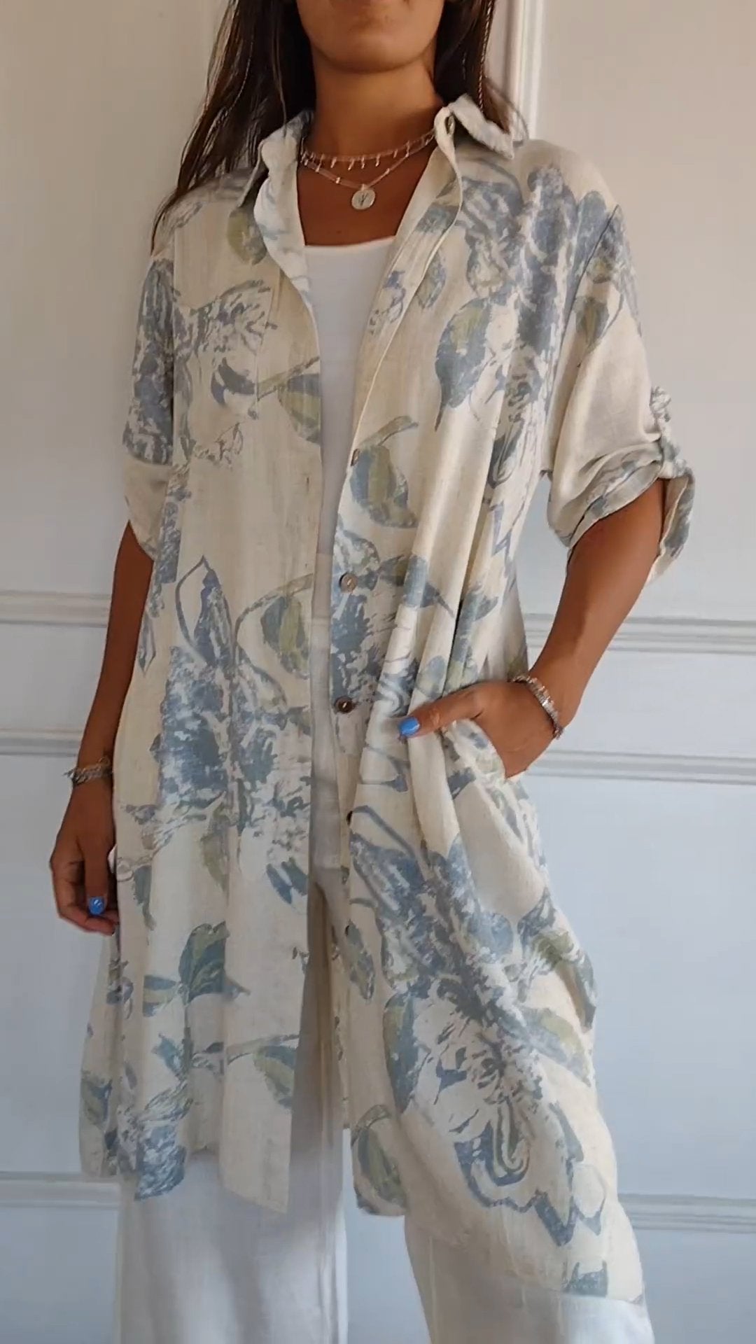 Joana- elegant button dress