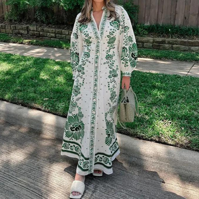 Zendaya™ | Botanical Maxi Dress