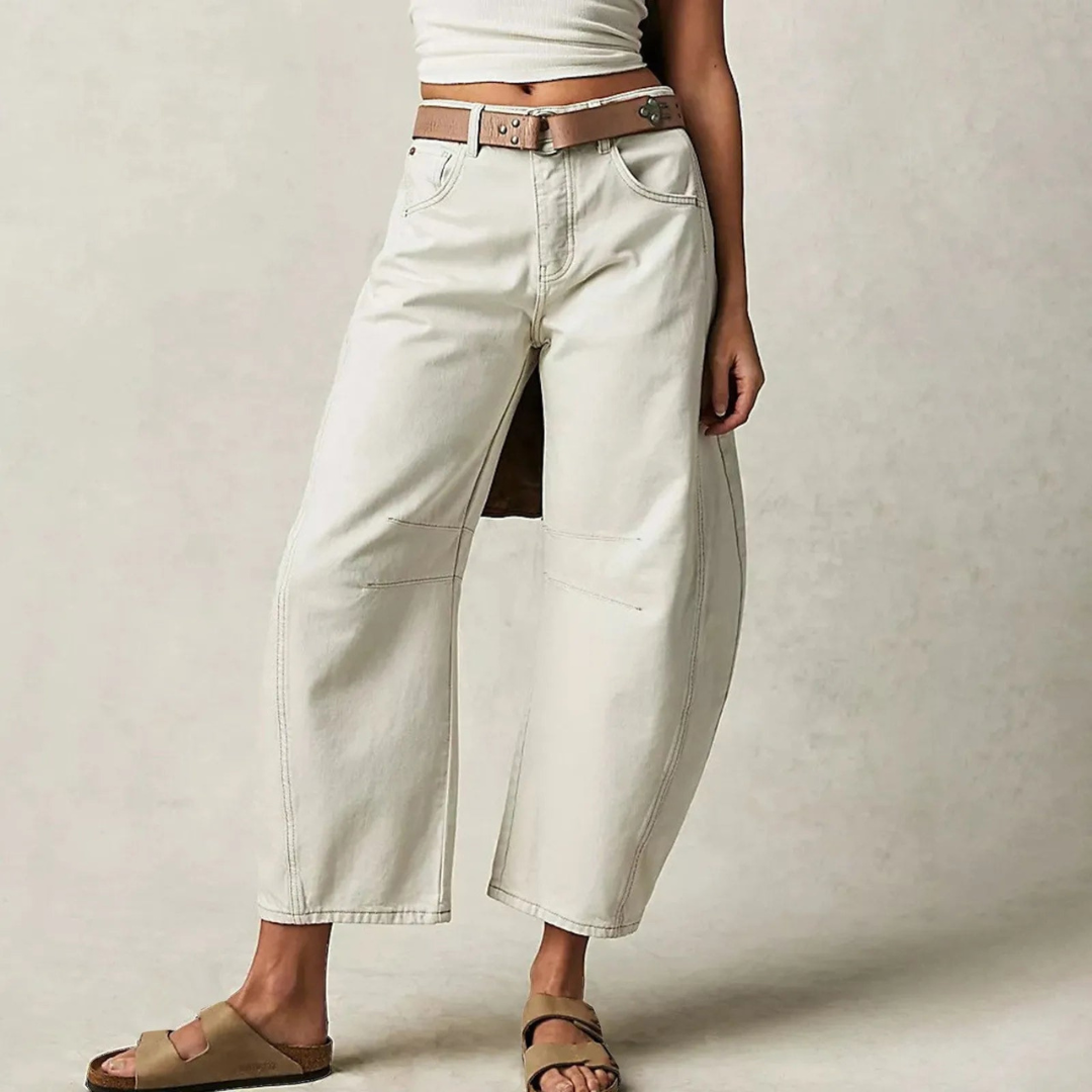 Delphine | Gradient Wide-Leg Jeans