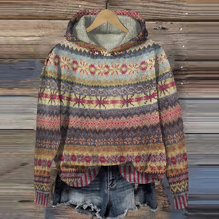 Anja™ - Retro Warm Hoodie