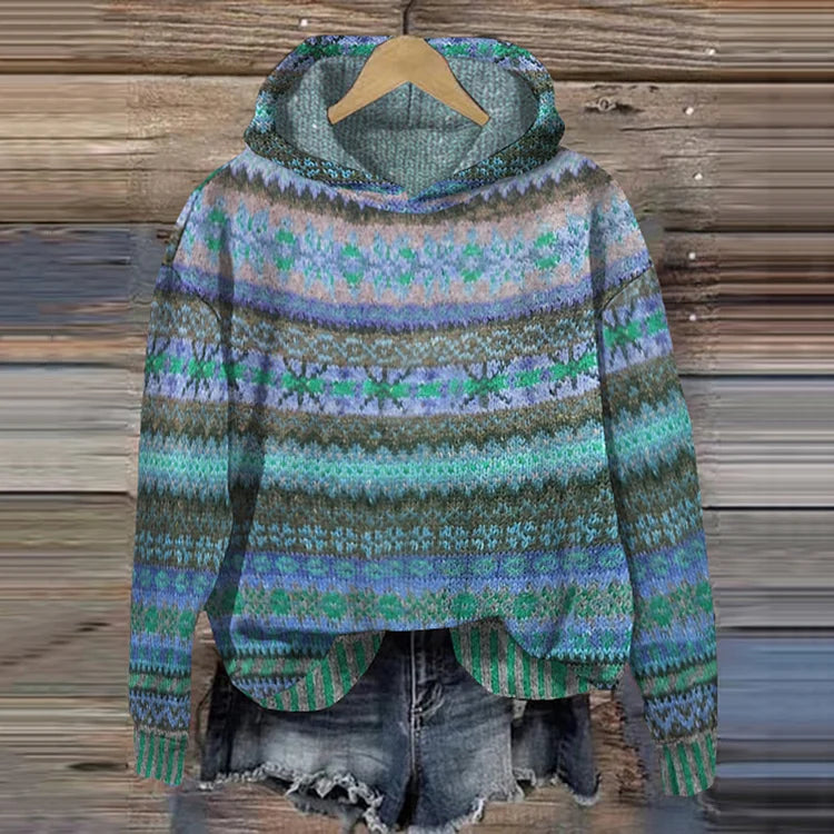 Anja™ - Retro Warm Hoodie