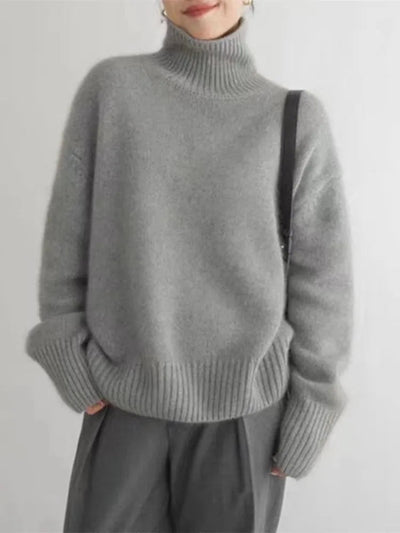 Liv™ - Comfortable Sweater With Col