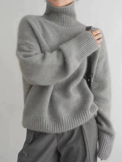 Liv™ - Comfortable Sweater With Col