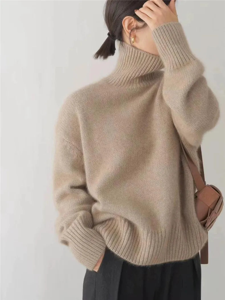 Liv™ - Comfortable Sweater With Col