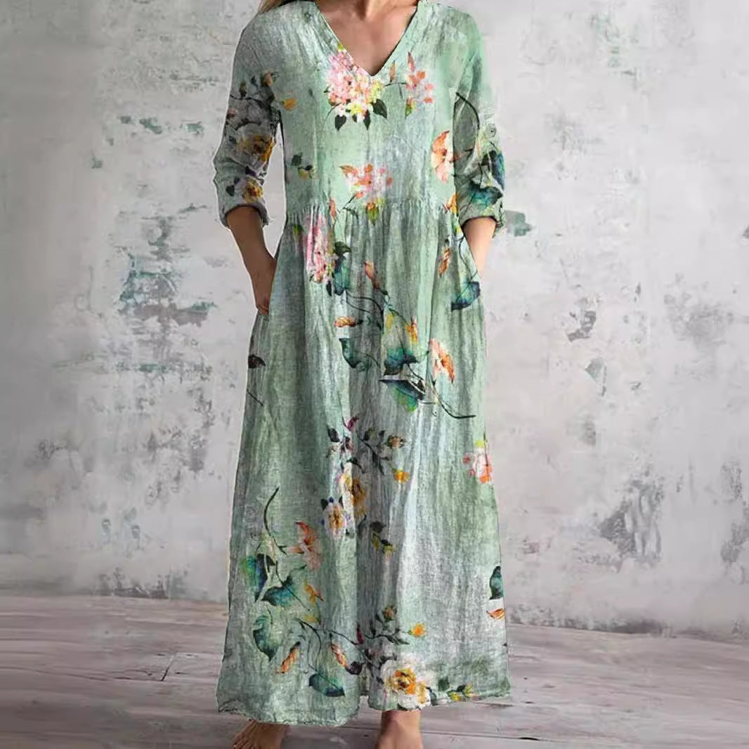 GRACEY™ | Floral Maxi Dress