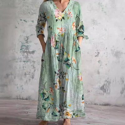 GRACEY™ | Floral Maxi Dress