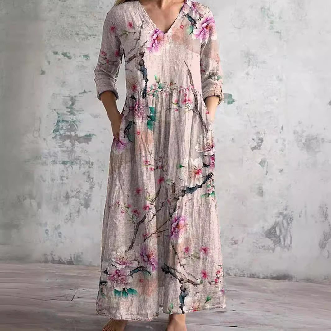 GRACEY™ | Floral Maxi Dress