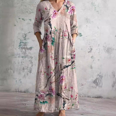GRACEY™ | Floral Maxi Dress