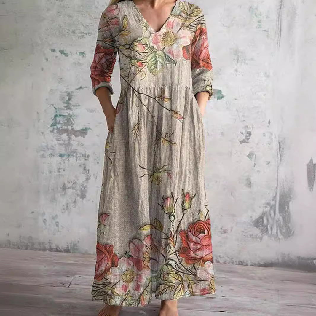 GRACEY™ | Floral Maxi Dress