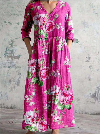 GRACEY™ | Floral Maxi Dress
