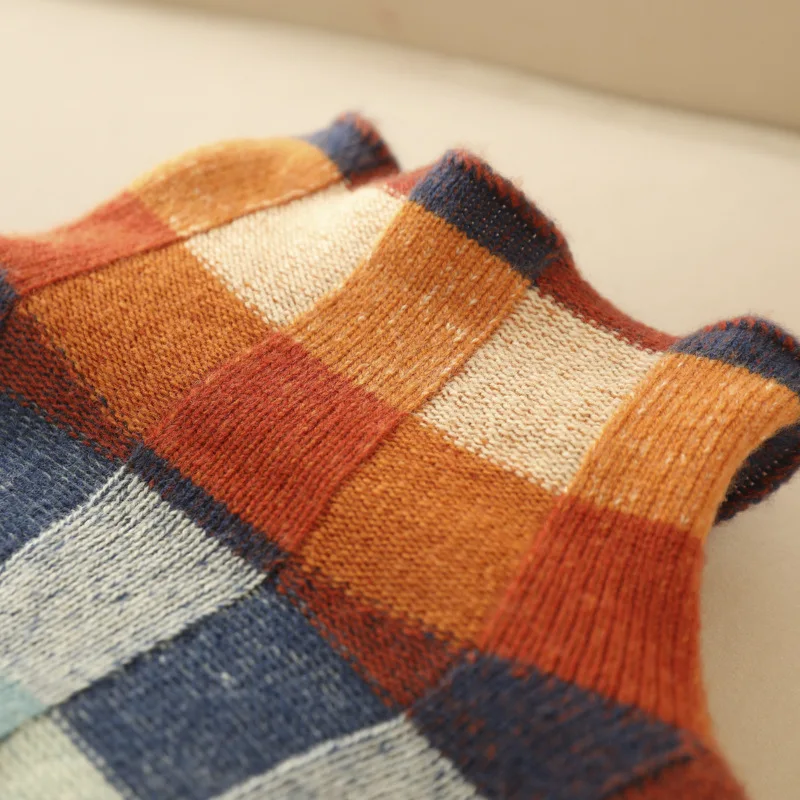 Kate™ - Patchwork turtleneck by Couture