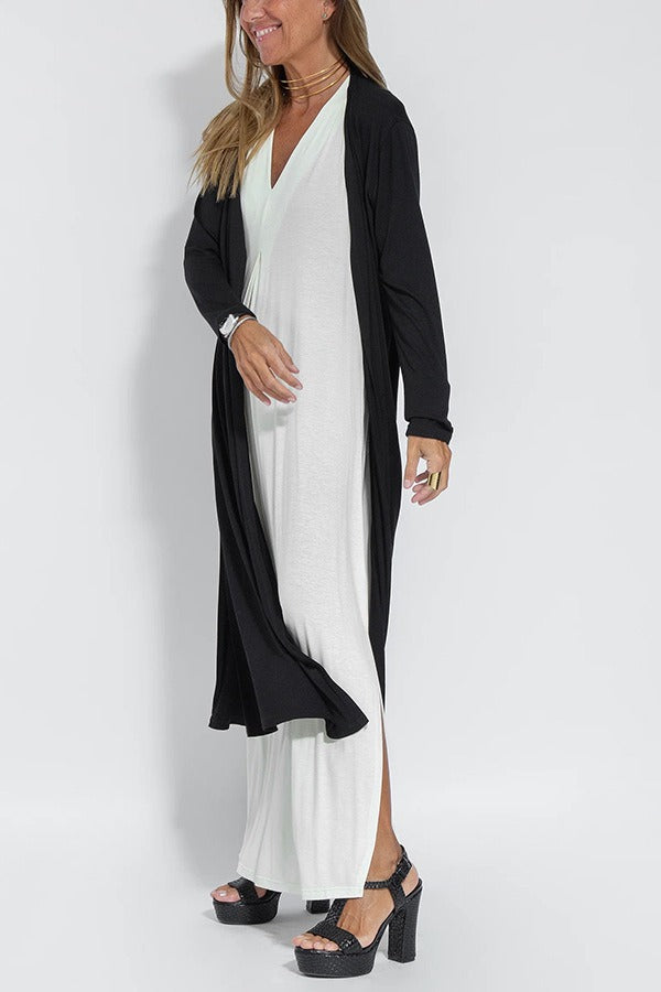 Lyvazza™ - Elegant long dress + matching cardigan FREE