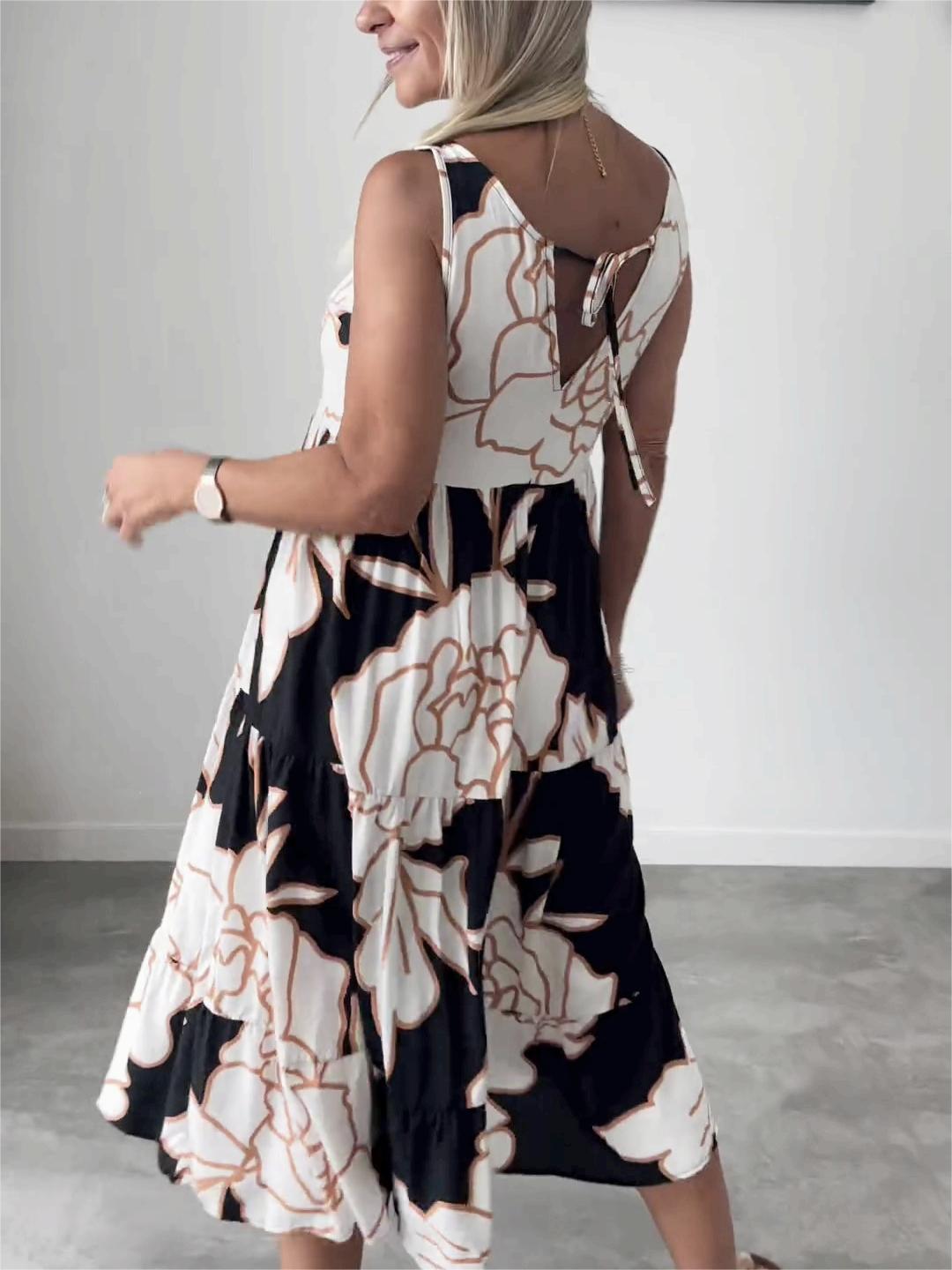 Aveline | Stylish Floral Print Dress