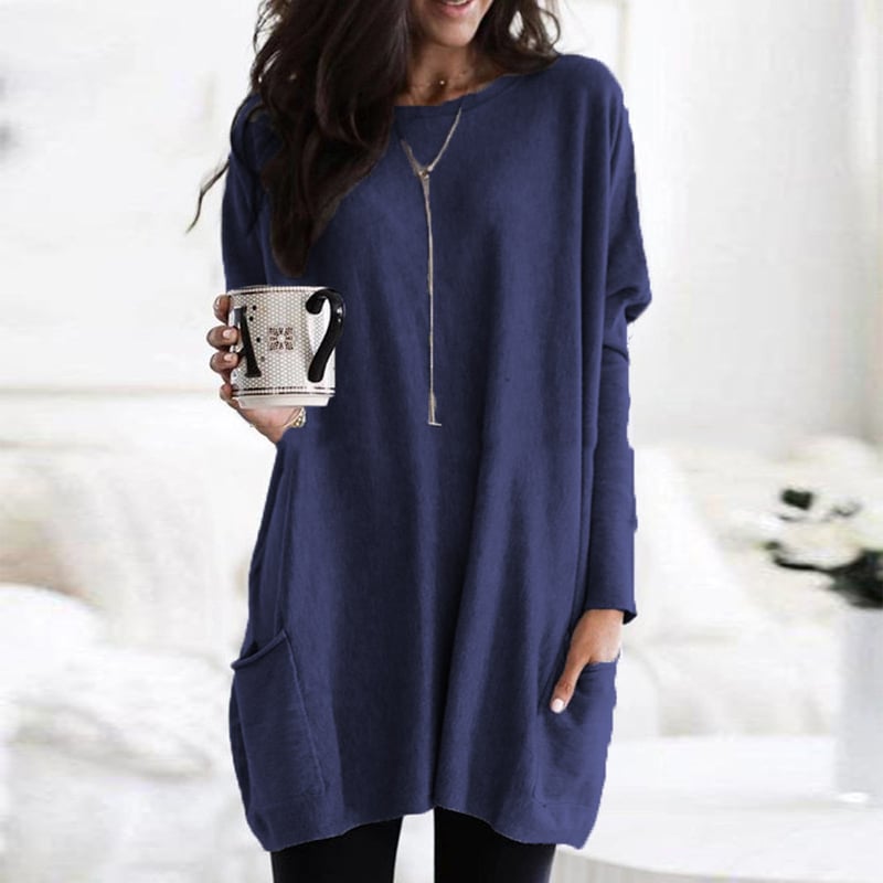 BRIELLE | FASHIONABLE POCKET LONG SLEEVES