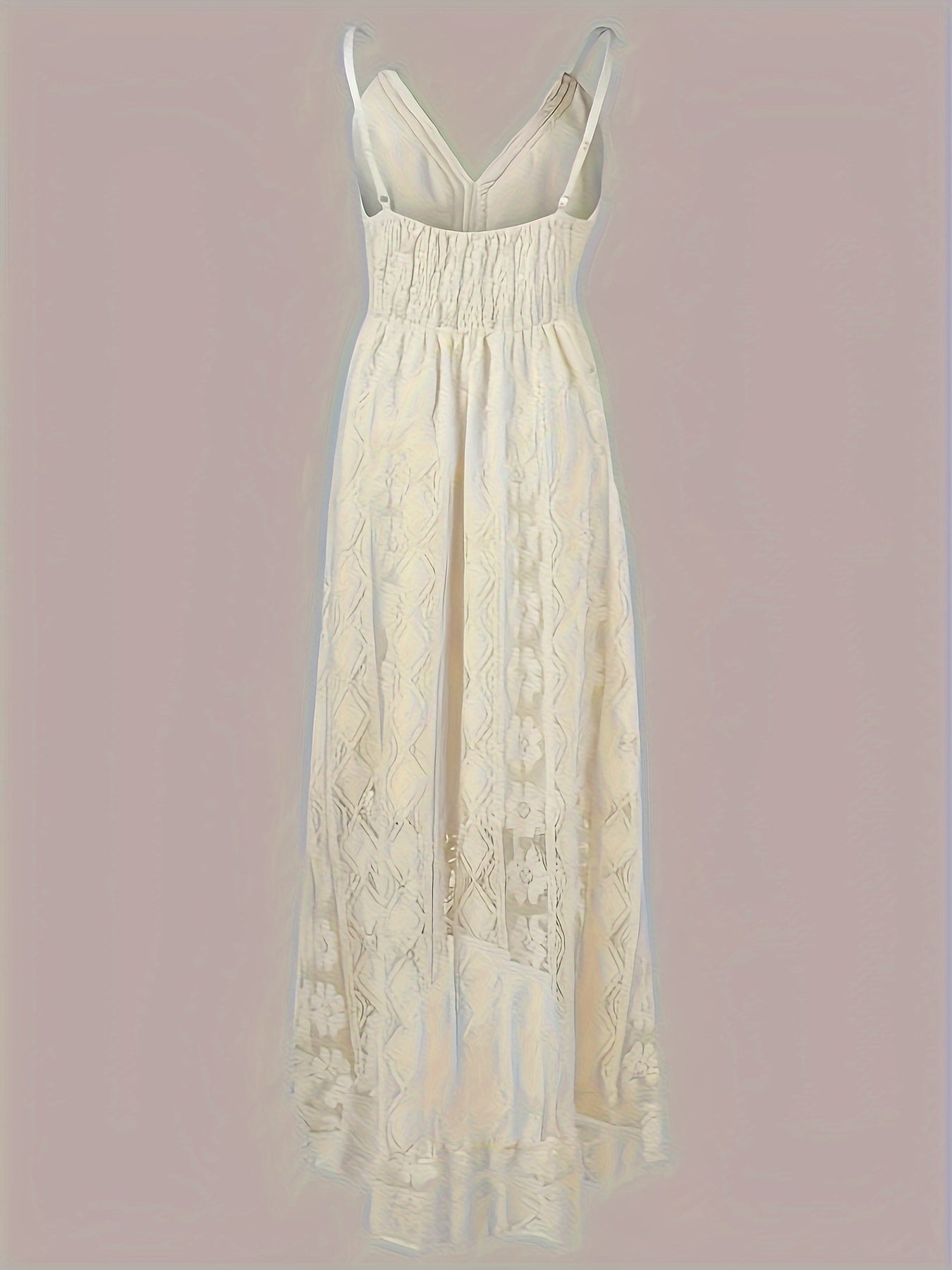 EMMA – LUXE LACE FLOWY MIDI DRESS 🤍✨