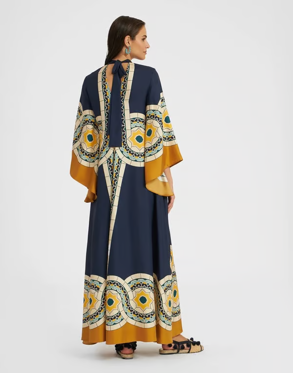 ELENA™ | ELEGANT BOHO PRINTED KIMONO DRESS