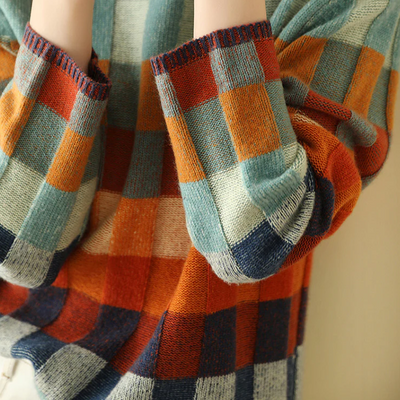 Kate™ - Patchwork turtleneck by Couture