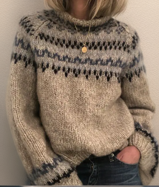 Eva™ | Chic Retro Sweater