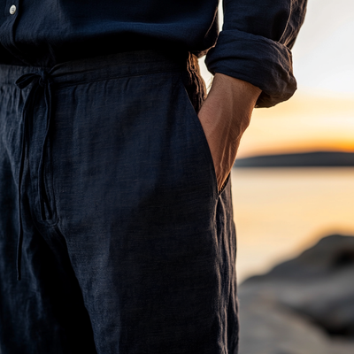 Connery | Classic Linen Trousers