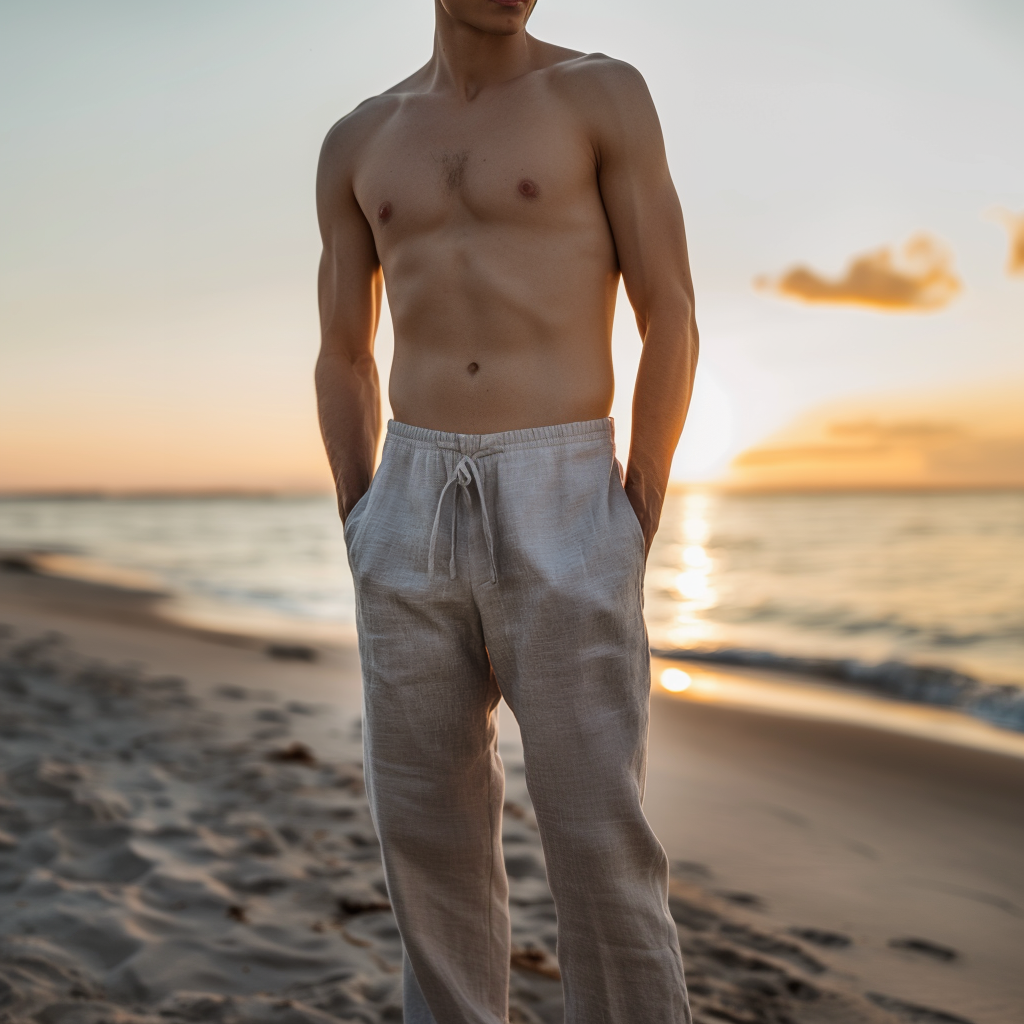 Connery | Classic Linen Trousers